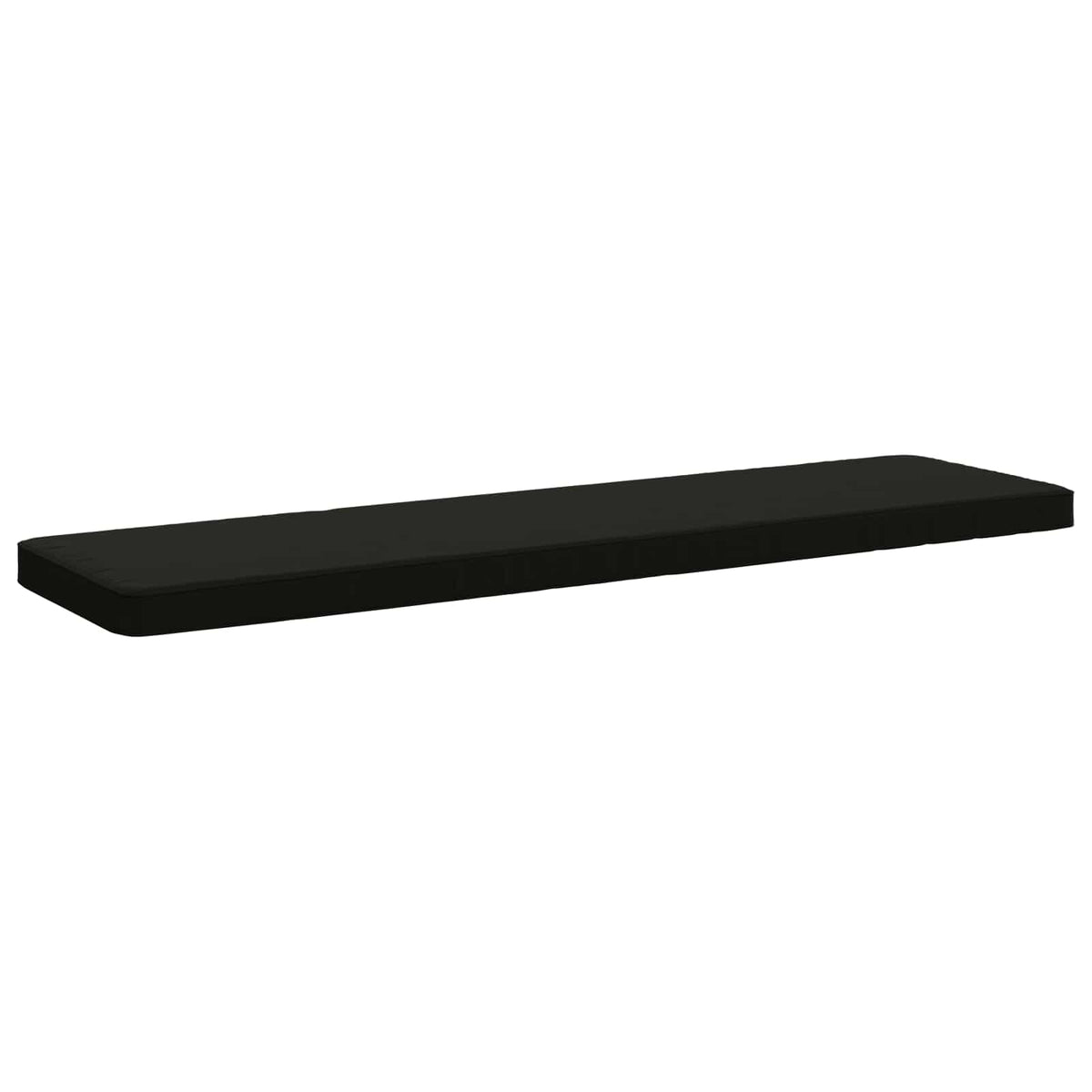 vidaXL 2-Piece Bench Cushions VUGHT 2 pcs 100% Polyester Black