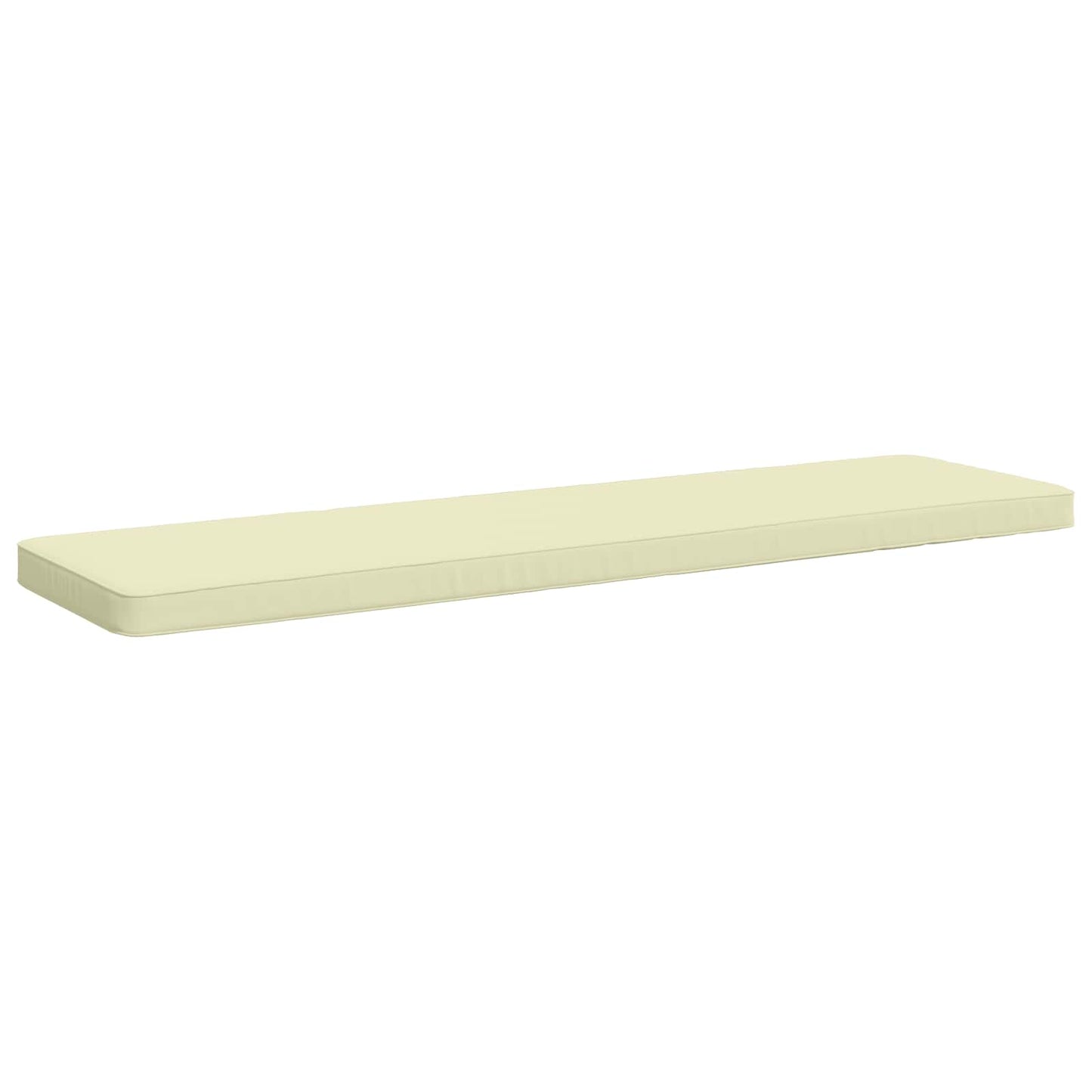 vidaXL 1-Piece Bench Cushion VUGHT 100% Polyester Cream
