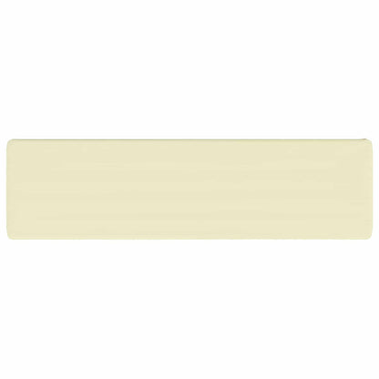 vidaXL 2-Piece Bench Cushions VUGHT 2 pcs 100% Polyester Cream