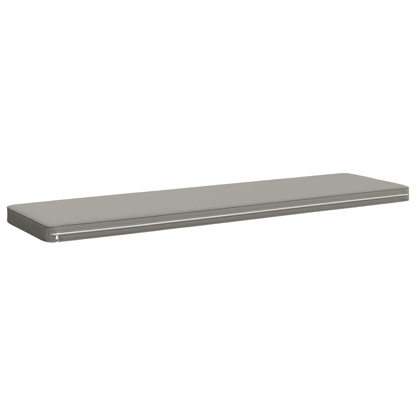 vidaXL 2-Piece Bench Cushions VUGHT 2 pcs 100% Polyester Grey