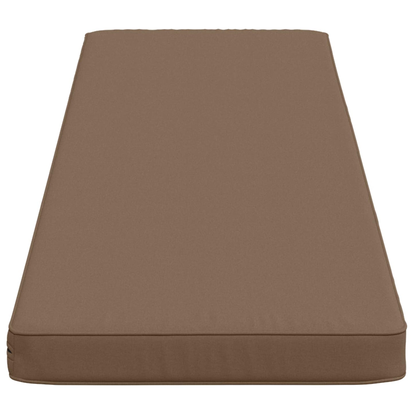vidaXL 2-Piece Bench Cushions VUGHT 2 pcs 100% Polyester Taupe