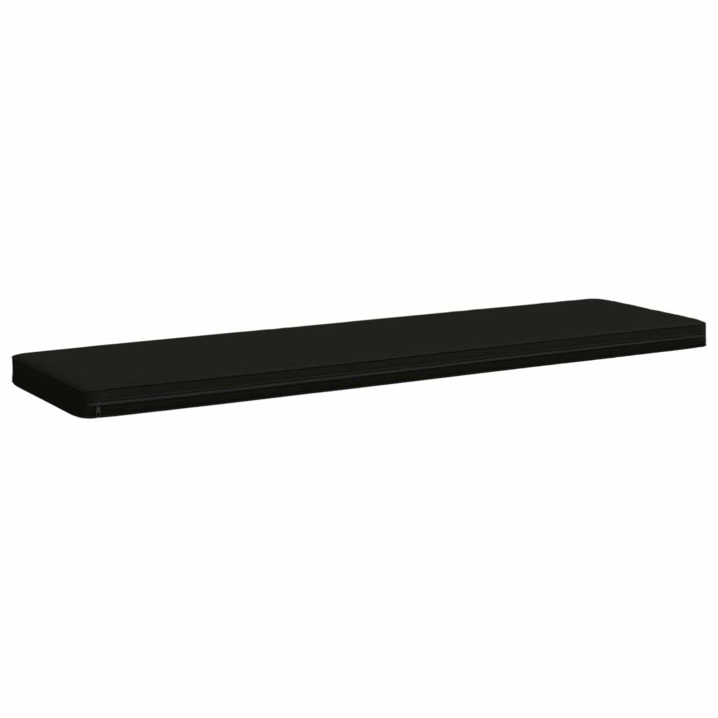 vidaXL 2-Piece Bench Cushions VUGHT 2 pcs 100% Polyester Black