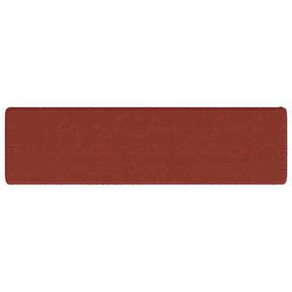 vidaXL 2-Piece Bench Cushions VUGHT 2 pcs 100% Polyester Red