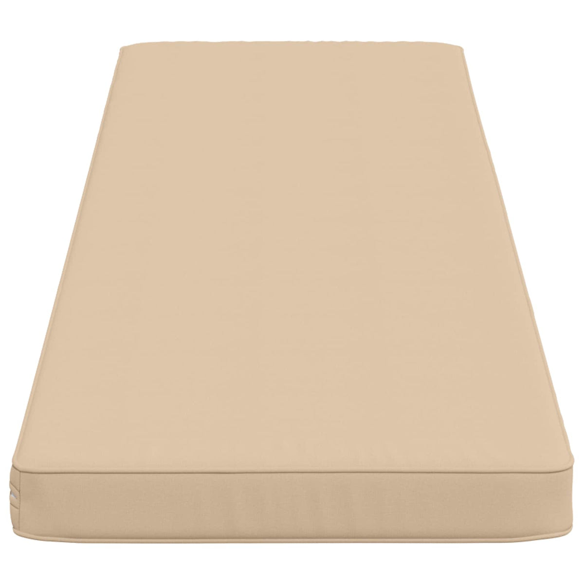 vidaXL 2-Piece Bench Cushions VUGHT 2 pcs 100% Polyester Cream