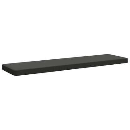 vidaXL 2-Piece Bench Cushions VUGHT 2 pcs 100% Polyester Anthracite