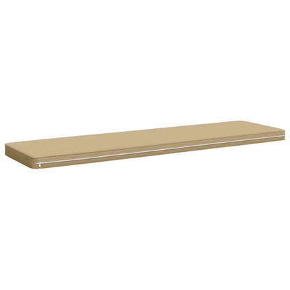 vidaXL 2-Piece Bench Cushions VUGHT 2 pcs 100% Polyester Beige