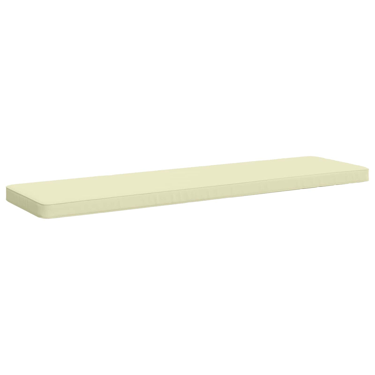 vidaXL 2-Piece Bench Cushions VUGHT 2 pcs 100% Polyester Cream