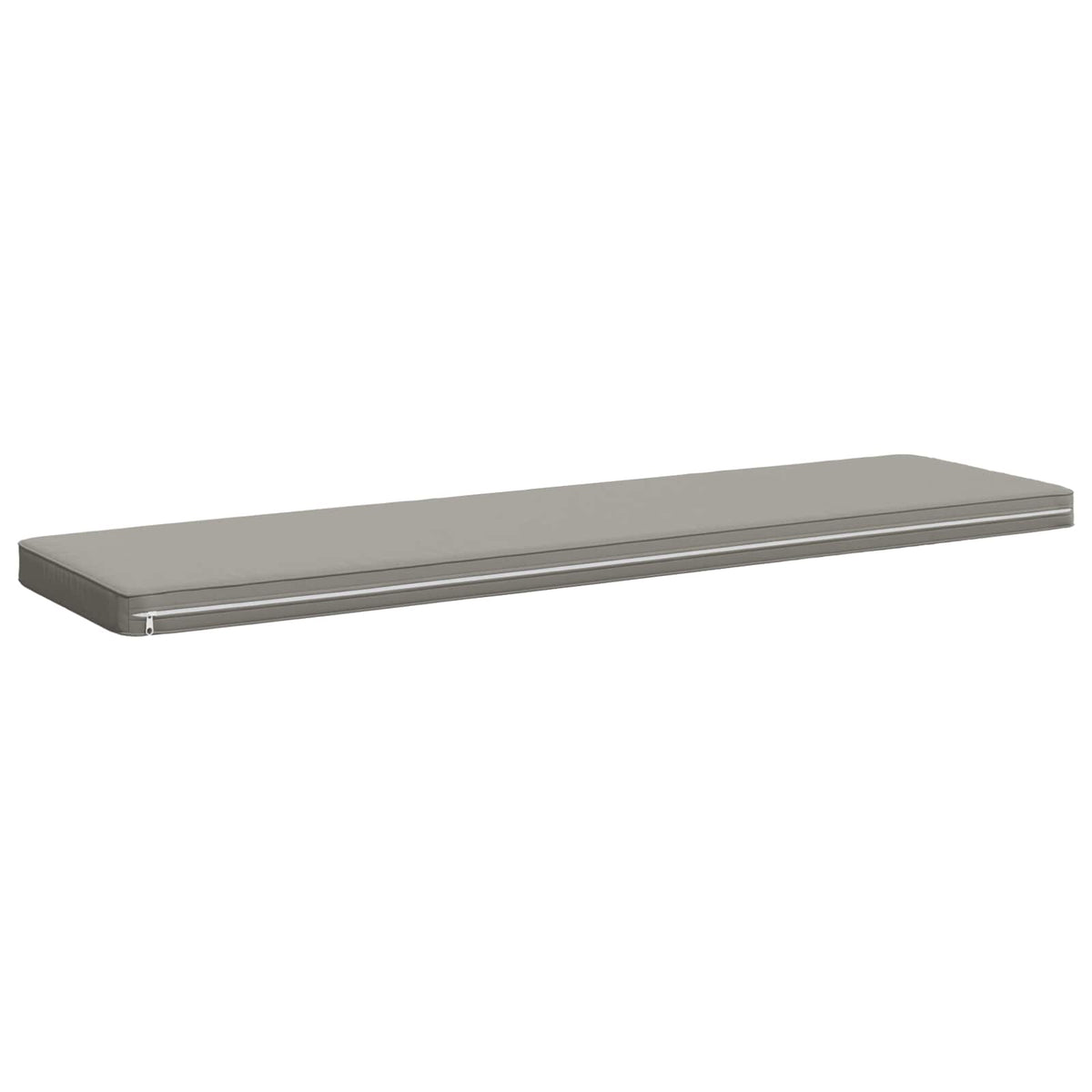 vidaXL 2-Piece Bench Cushions VUGHT 2 pcs 100% Polyester Grey