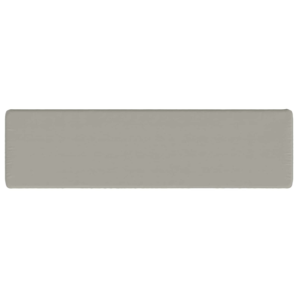 vidaXL 2-Piece Bench Cushions VUGHT 2 pcs 100% Polyester Grey