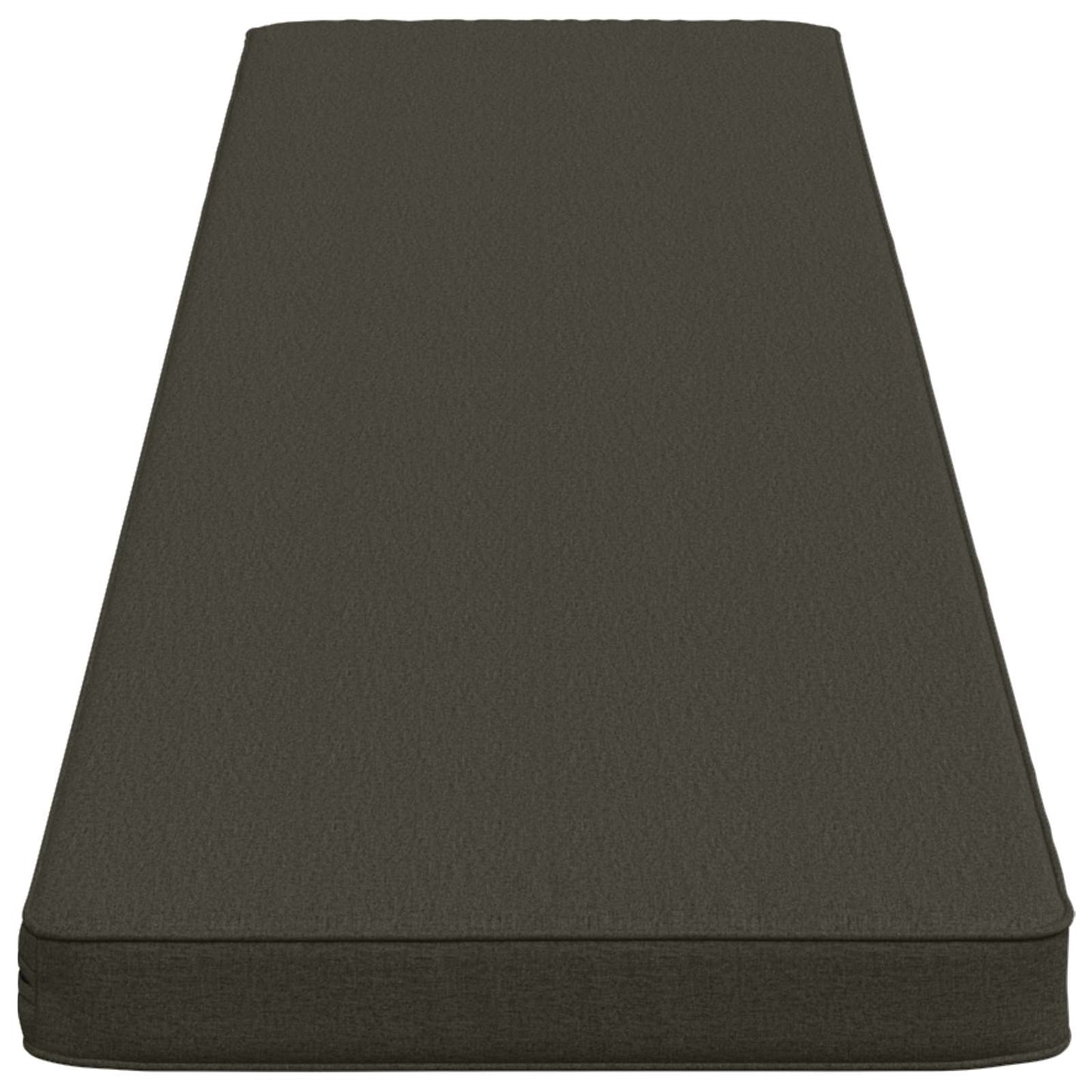 vidaXL 2-Piece Bench Cushions VUGHT 2 pcs 100% Polyester Anthracite