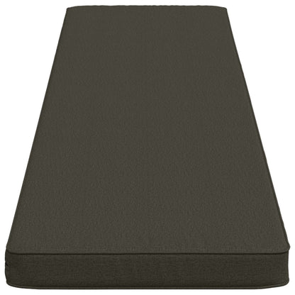 vidaXL 2-Piece Bench Cushions VUGHT 2 pcs 100% Polyester Anthracite