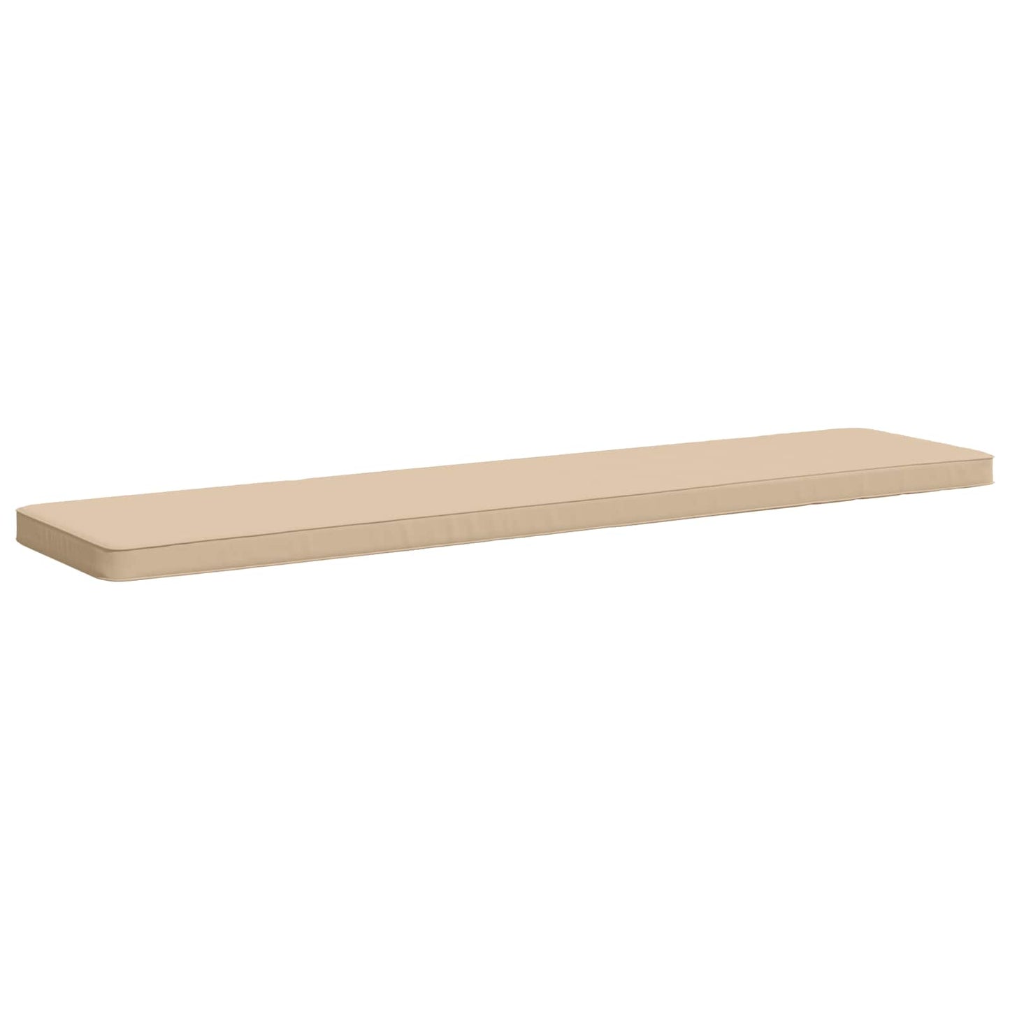vidaXL 2-Piece Bench Cushions VUGHT 2 pcs 100% Polyester Cream