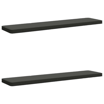 vidaXL 2-Piece Bench Cushions VUGHT 2 pcs 100% Polyester Anthracite