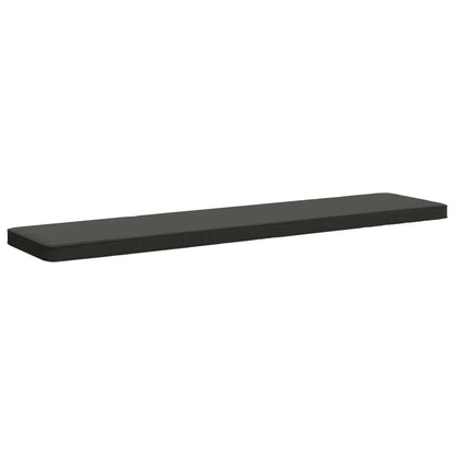 vidaXL 2-Piece Bench Cushions VUGHT 2 pcs 100% Polyester Anthracite