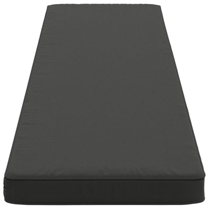 vidaXL 2-Piece Bench Cushions VUGHT 2 pcs 100% Polyester Anthracite