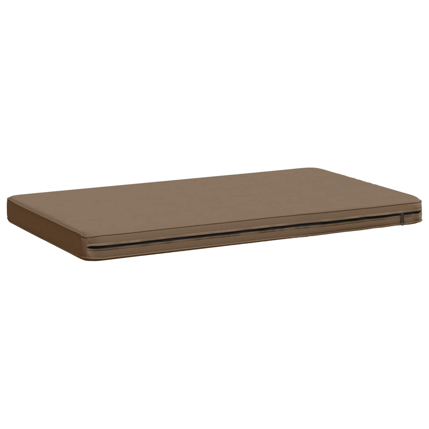 vidaXL 1-Piece Bench Cushion VUGHT 100% Polyester Taupe 60 x 50 x 5 cm