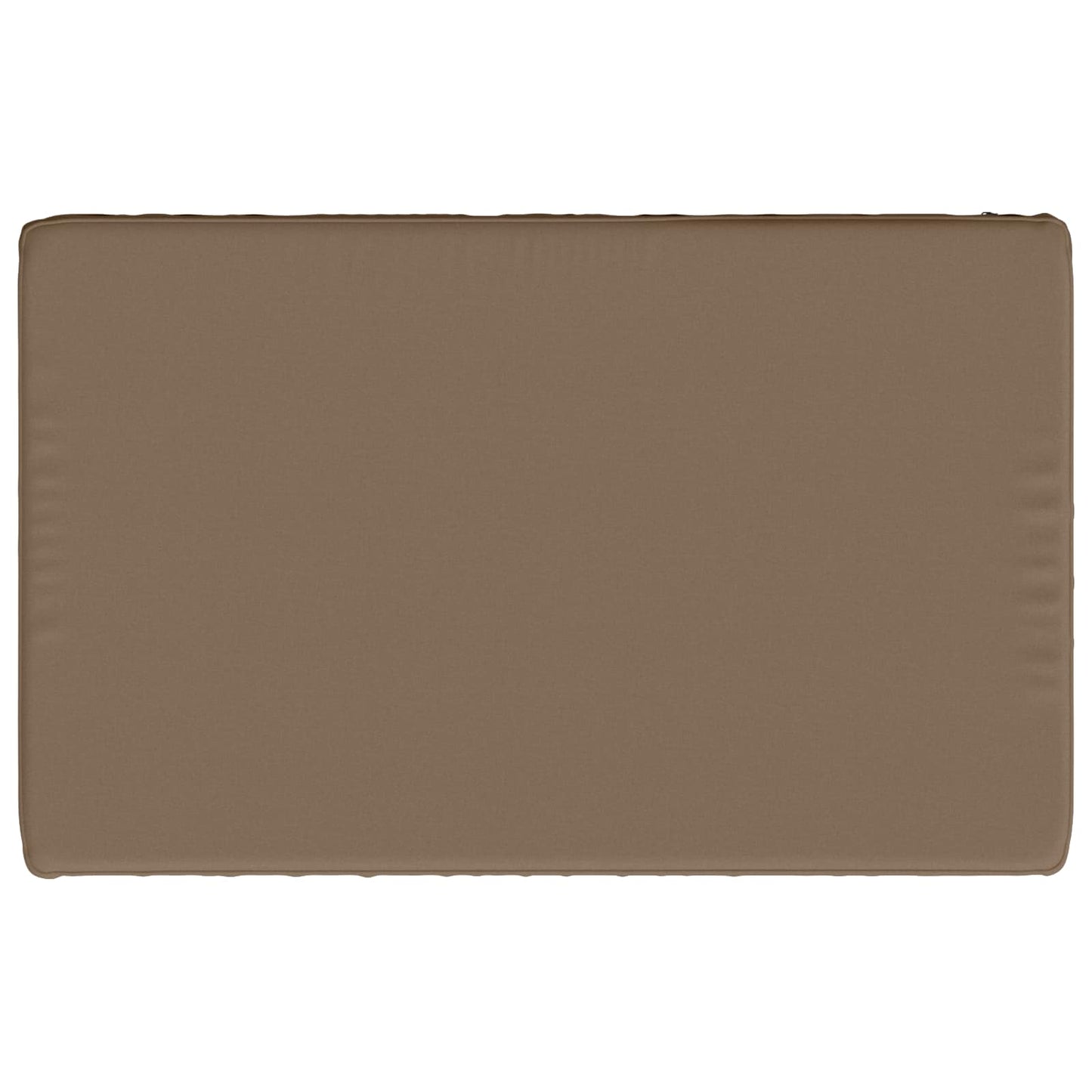 vidaXL 1-Piece Bench Cushion VUGHT 100% Polyester Taupe 60 x 50 x 5 cm