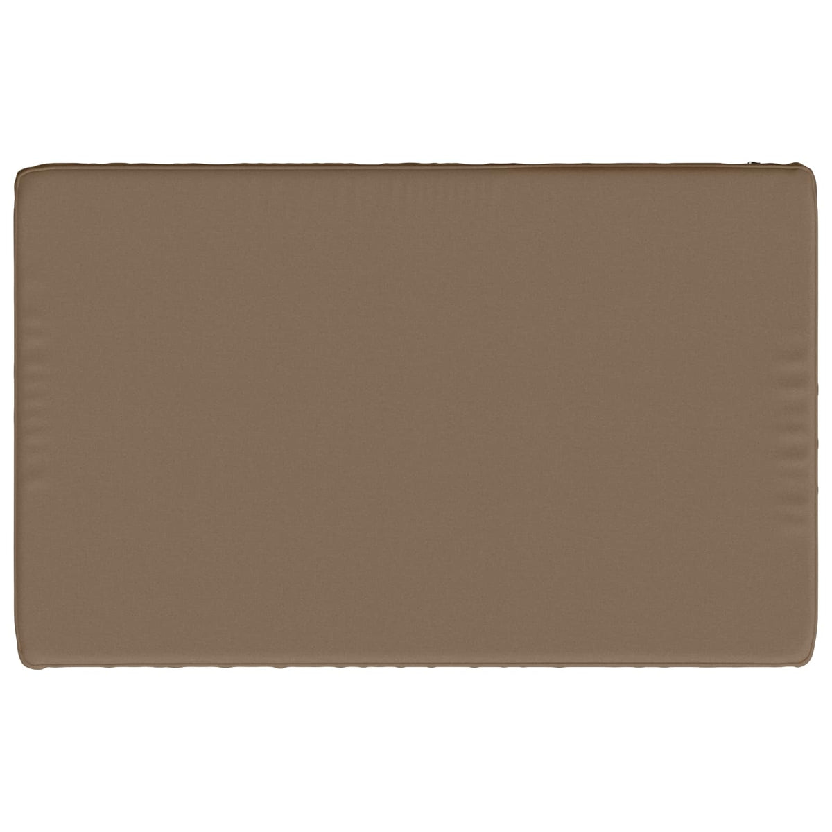 vidaXL 1-Piece Bench Cushion VUGHT 100% Polyester Taupe 60 x 50 x 5 cm