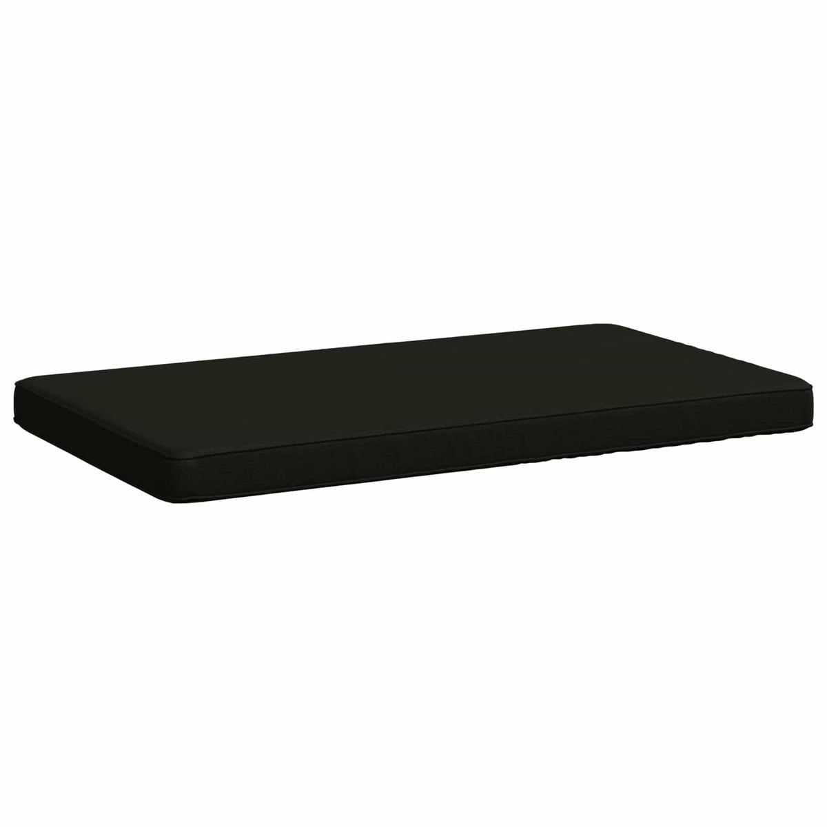 vidaXL 1-Piece Bench Cushion VUGHT 100% Polyester Black 60 x 50 x 5 cm