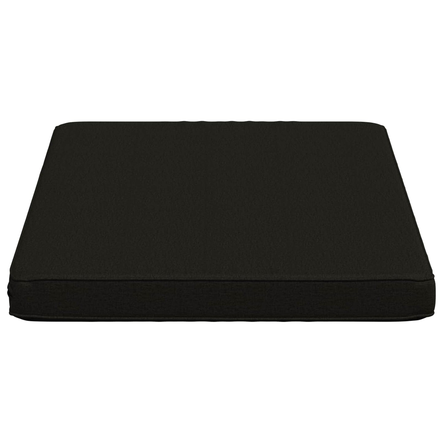 vidaXL 1-Piece Bench Cushion VUGHT 100% Polyester Black 60 x 50 x 5 cm