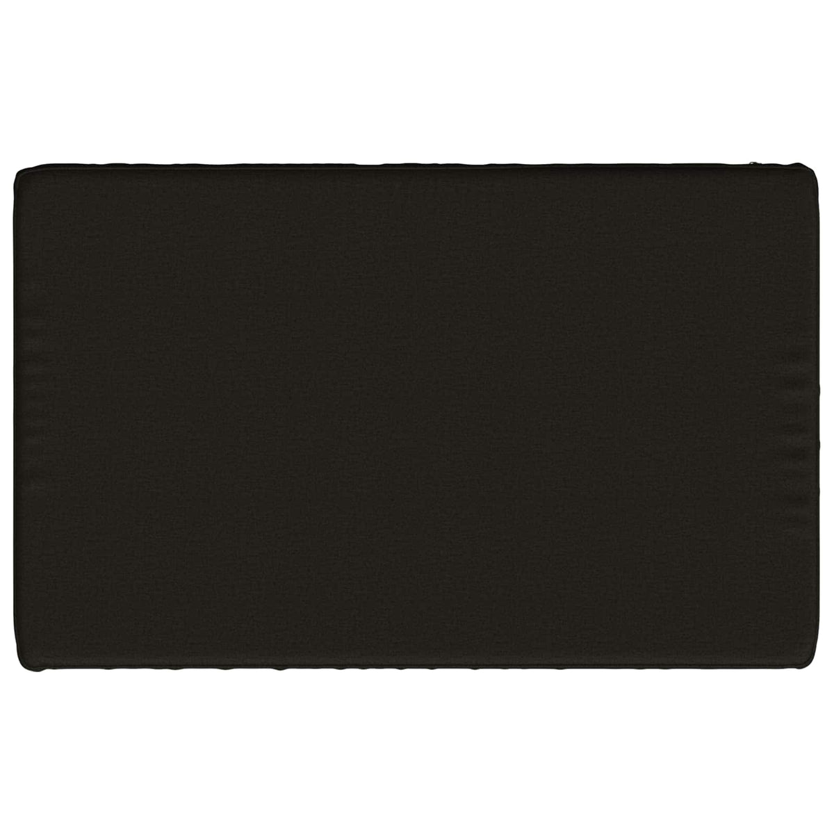 vidaXL 1-Piece Bench Cushion VUGHT 100% Polyester Black 60 x 50 x 5 cm