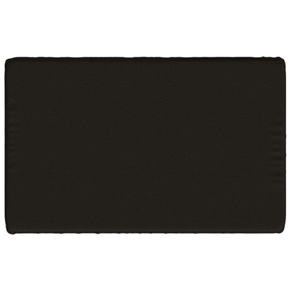 vidaXL 1-Piece Bench Cushion VUGHT 100% Polyester Black 60 x 50 x 5 cm