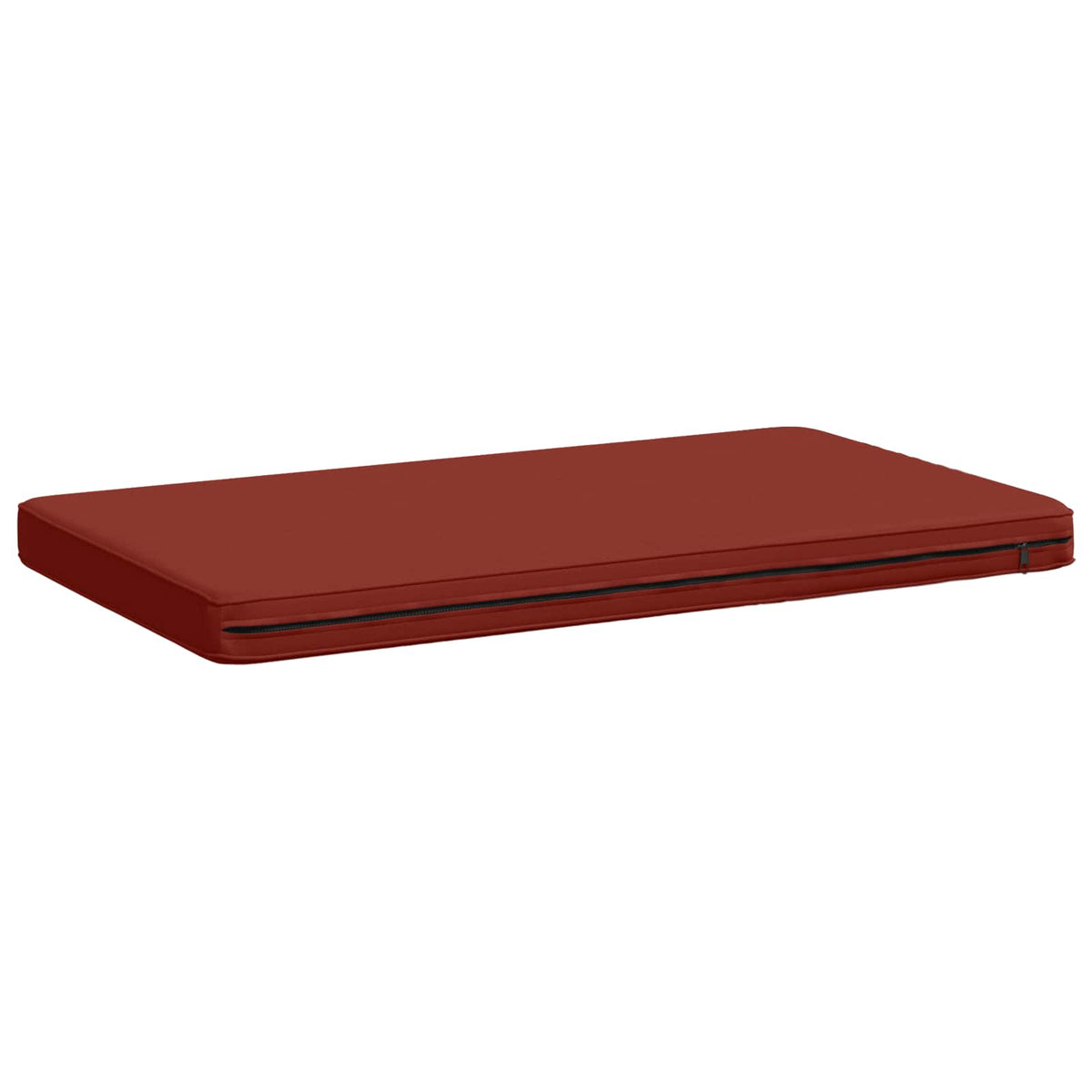 vidaXL 1-Piece Bench Cushion VUGHT 100% Polyester Red 60 x 50 x 5 cm