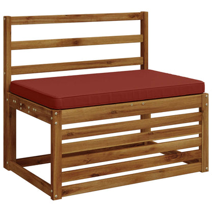 vidaXL 1-Piece Bench Cushion VUGHT 100% Polyester Red 60 x 50 x 5 cm