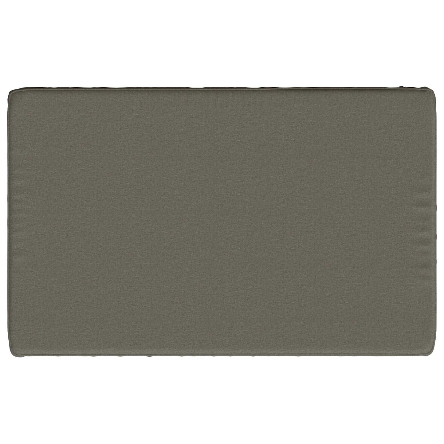 vidaXL 1-Piece Bench Cushion VUGHT 100% Polyester Grey 60 x 50 x 5 cm