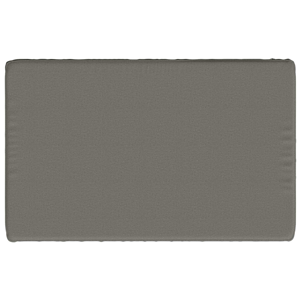 vidaXL 1-Piece Bench Cushion VUGHT 100% Polyester Grey 60 x 50 x 5 cm