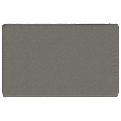 vidaXL 1-Piece Bench Cushion VUGHT 100% Polyester Grey 60 x 50 x 5 cm