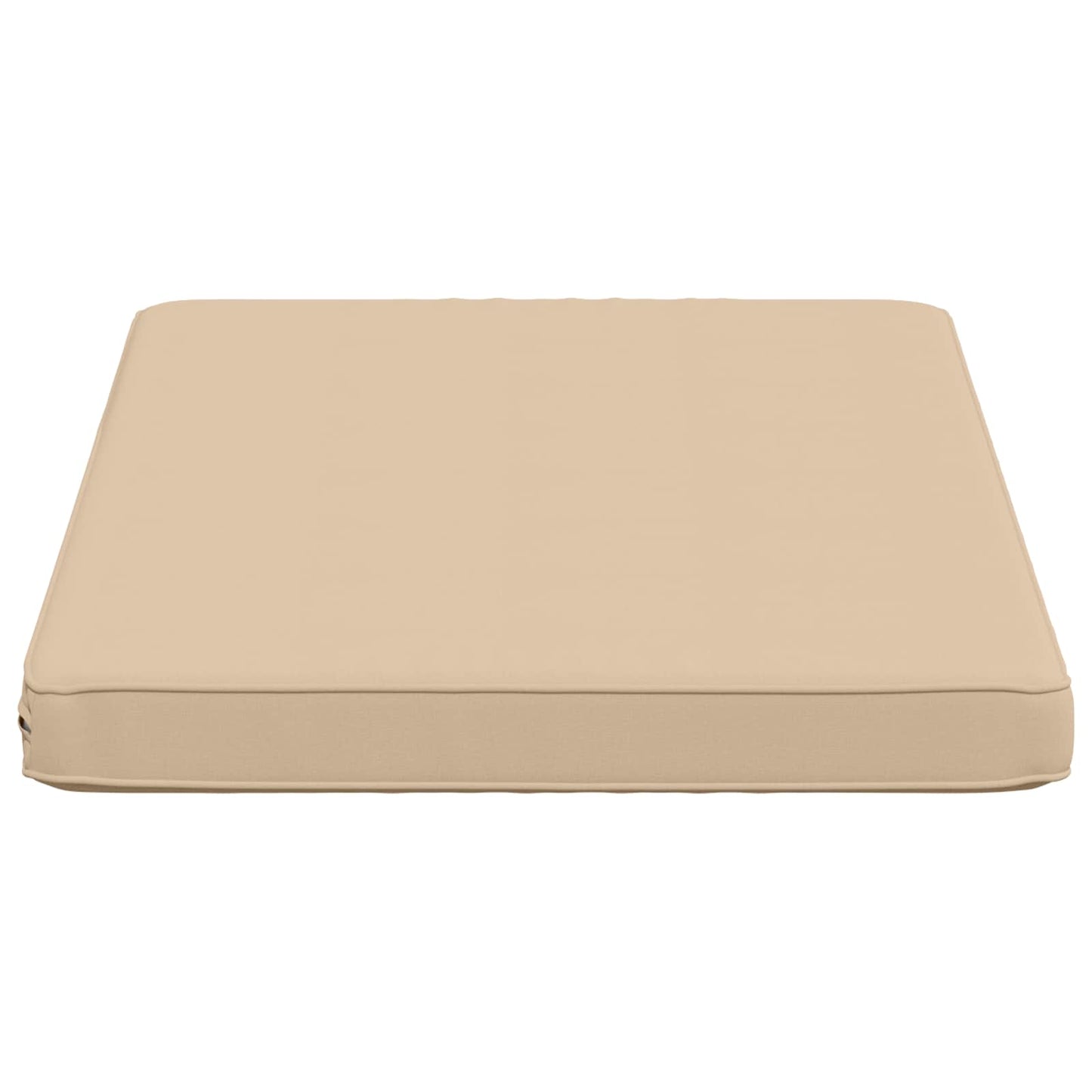 vidaXL 1-Piece Bench Cushion VUGHT 100% Polyester Cream 60 x 50 x 5 cm