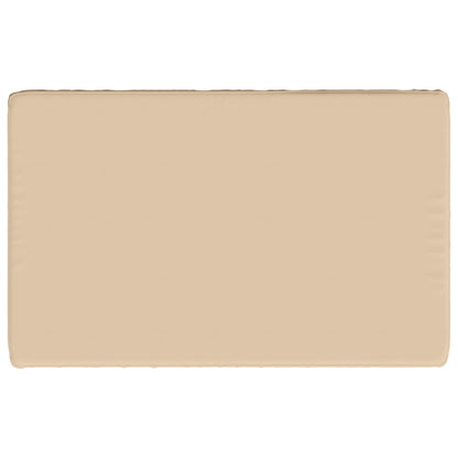 vidaXL 1-Piece Bench Cushion VUGHT 100% Polyester Cream 60 x 50 x 5 cm