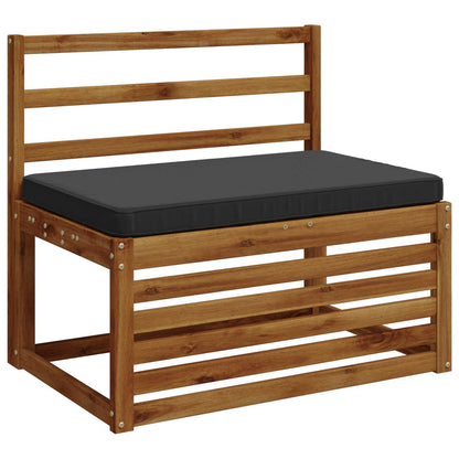 vidaXL 1-Piece Bench Cushion VUGHT 100% Polyester Anthracite