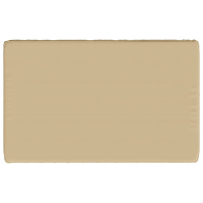 vidaXL 1-Piece Bench Cushion VUGHT 100% Polyester Beige 60 x 50 x 5 cm