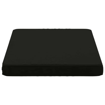 vidaXL 1-Piece Bench Cushion VUGHT 100% Polyester Black 60 x 50 x 5 cm