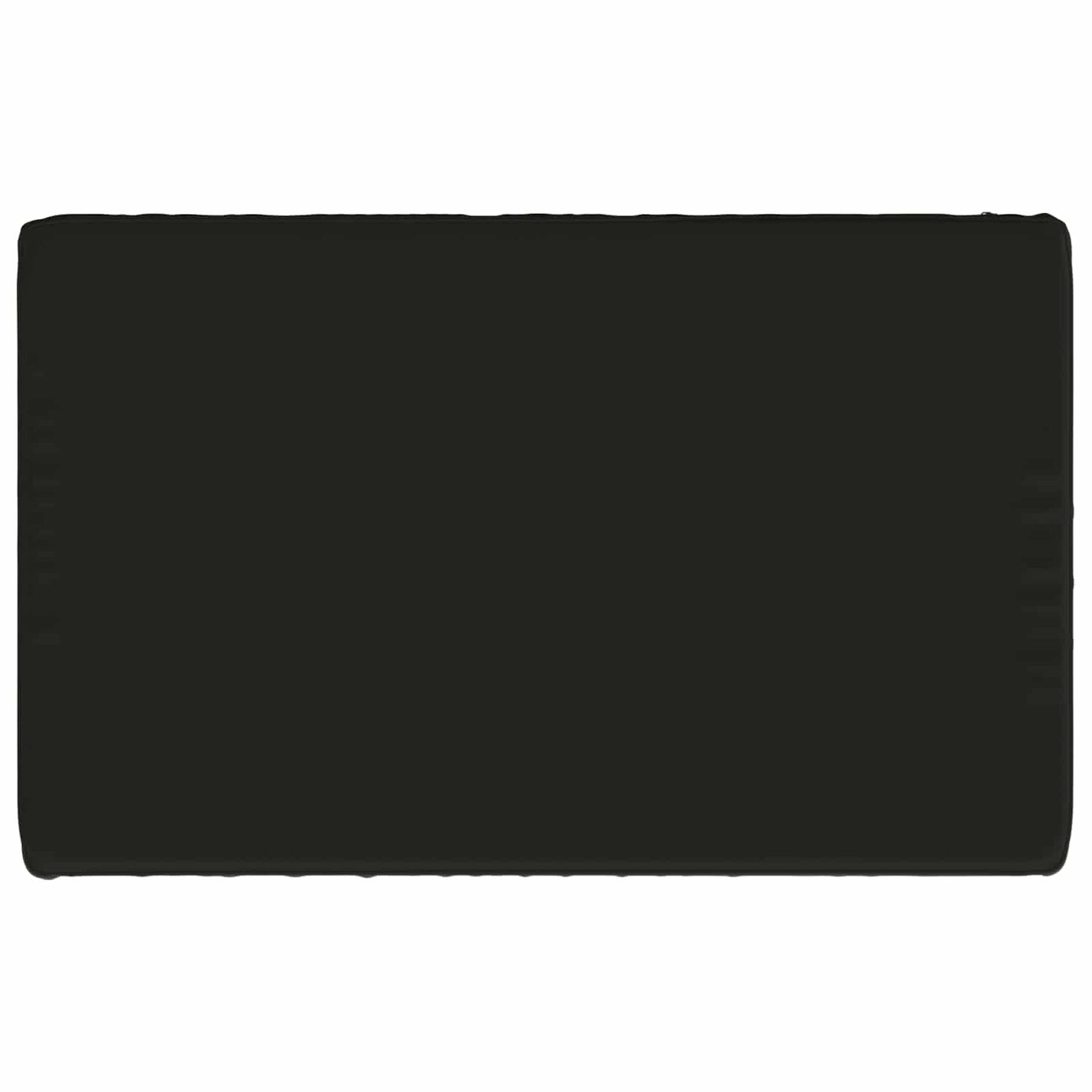 vidaXL 1-Piece Bench Cushion VUGHT 100% Polyester Black 60 x 50 x 5 cm