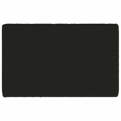 vidaXL 1-Piece Bench Cushion VUGHT 100% Polyester Black 60 x 50 x 5 cm
