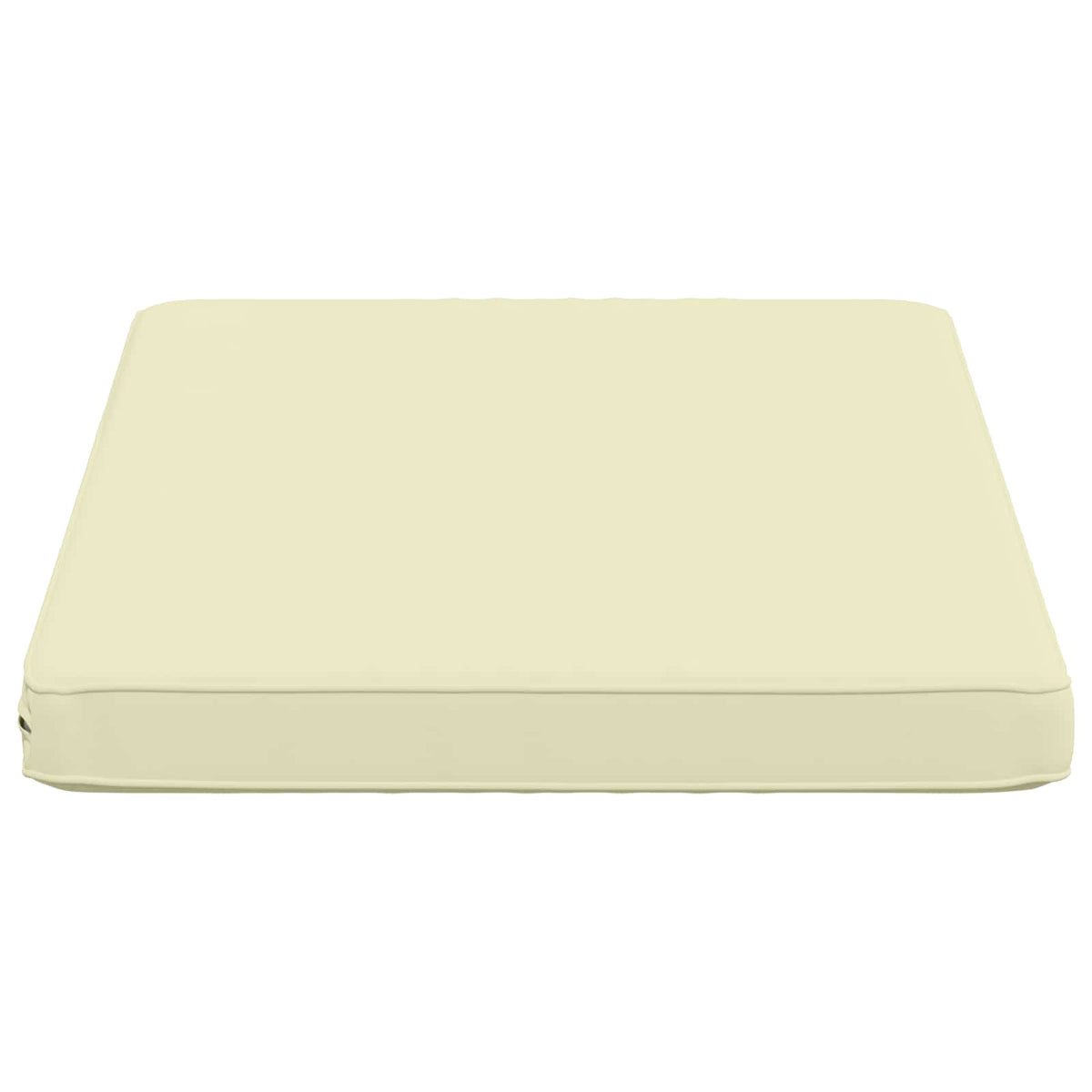 vidaXL 1-Piece Bench Cushion VUGHT 100% Polyester Cream 60 x 50 x 5 cm