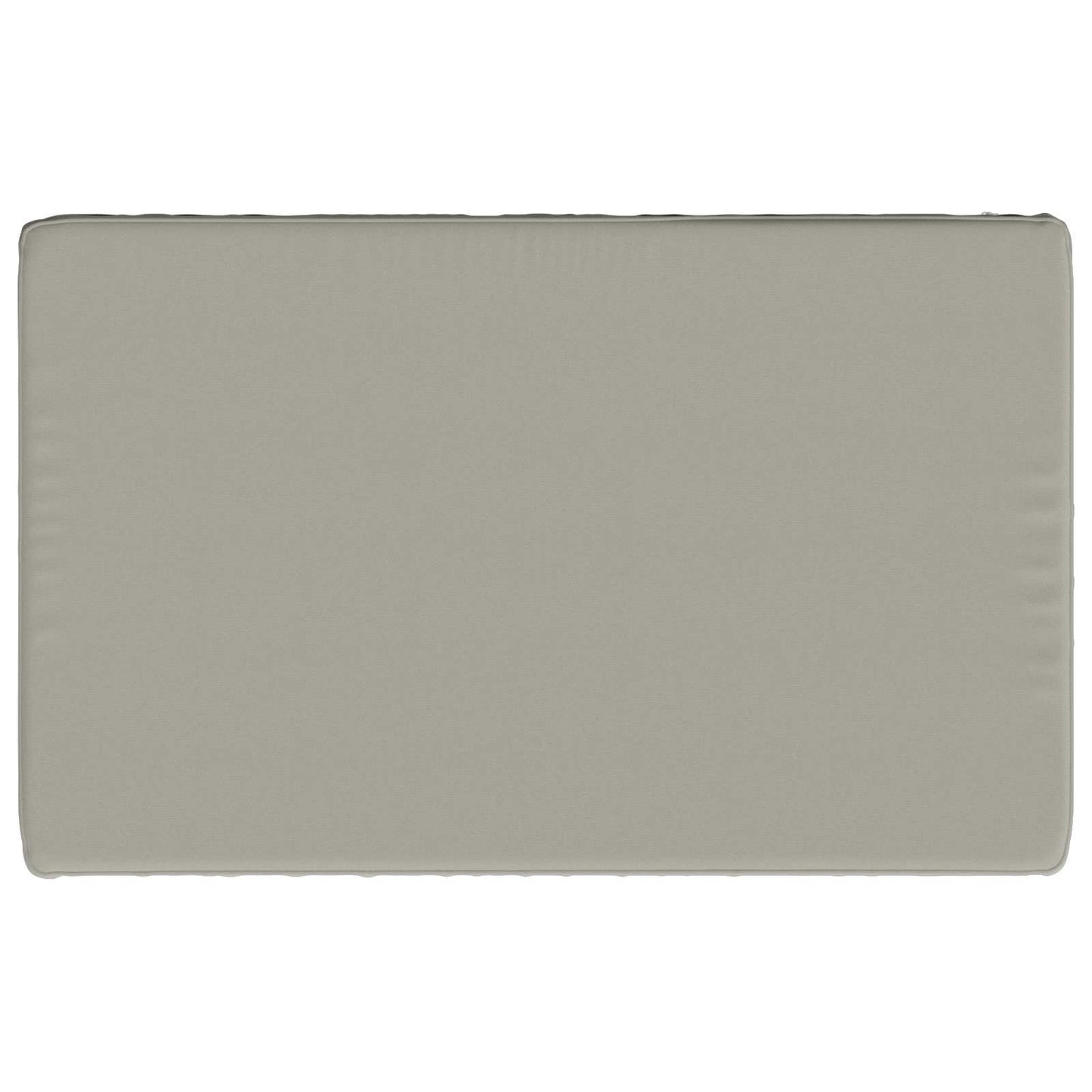 vidaXL 1-Piece Bench Cushion VUGHT 100% Polyester Grey 60 x 50 x 5 cm