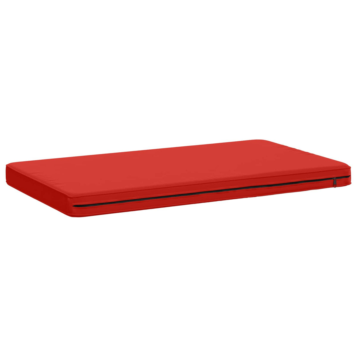 vidaXL 1-Piece Bench Cushion VUGHT 100% Polyester Red 60 x 50 x 5 cm