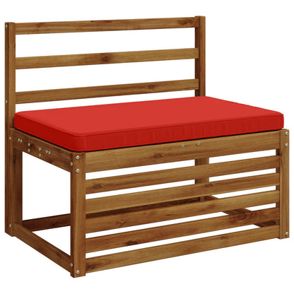 vidaXL 1-Piece Bench Cushion VUGHT 100% Polyester Red 60 x 50 x 5 cm
