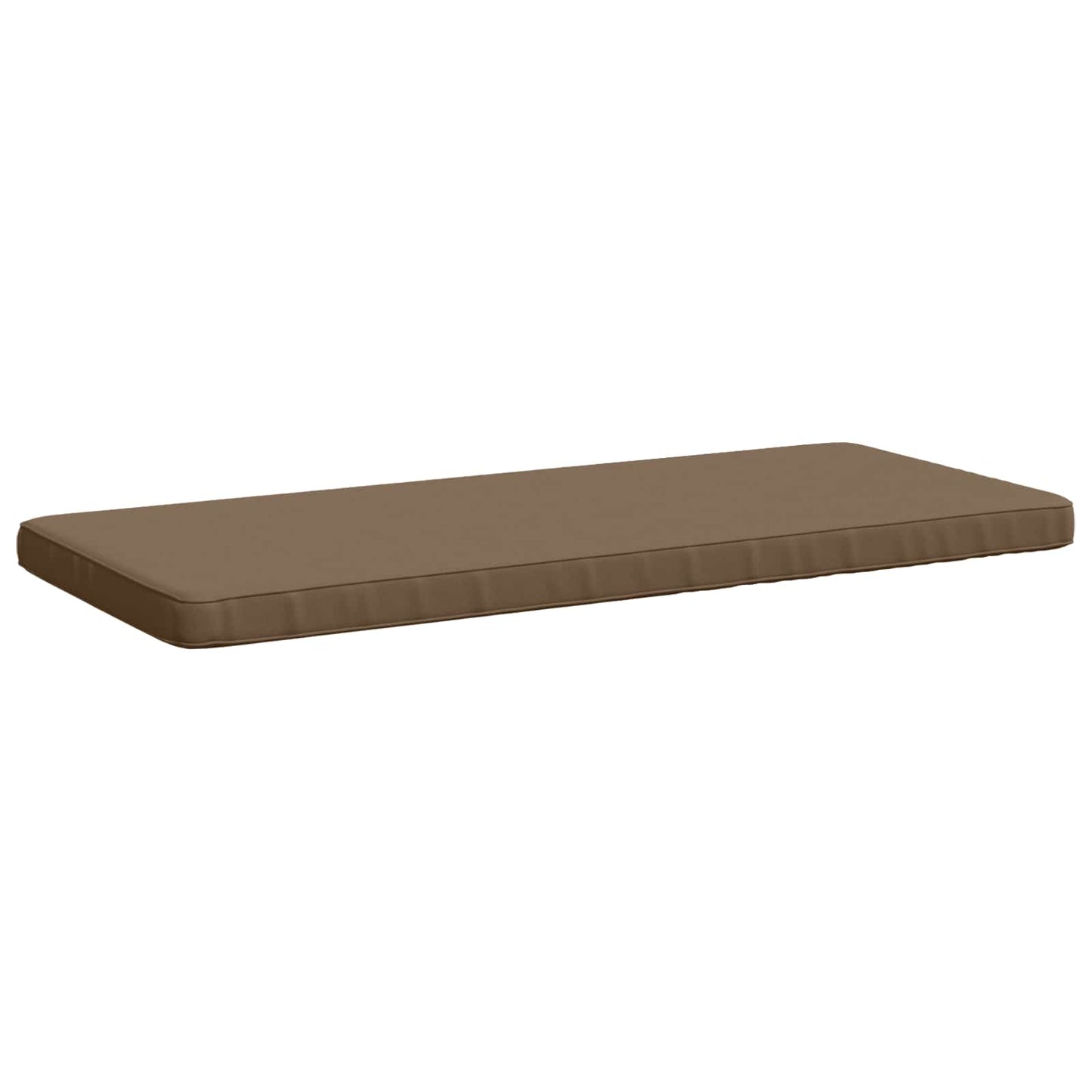 vidaXL 1-Piece Bench Cushion VUGHT 100% Polyester Taupe