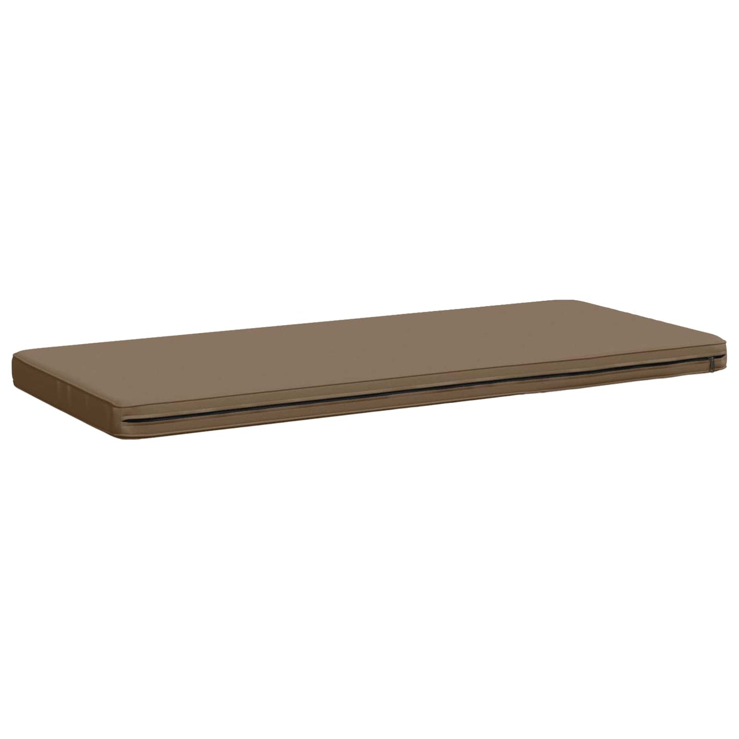vidaXL 1-Piece Bench Cushion VUGHT 100% Polyester Taupe