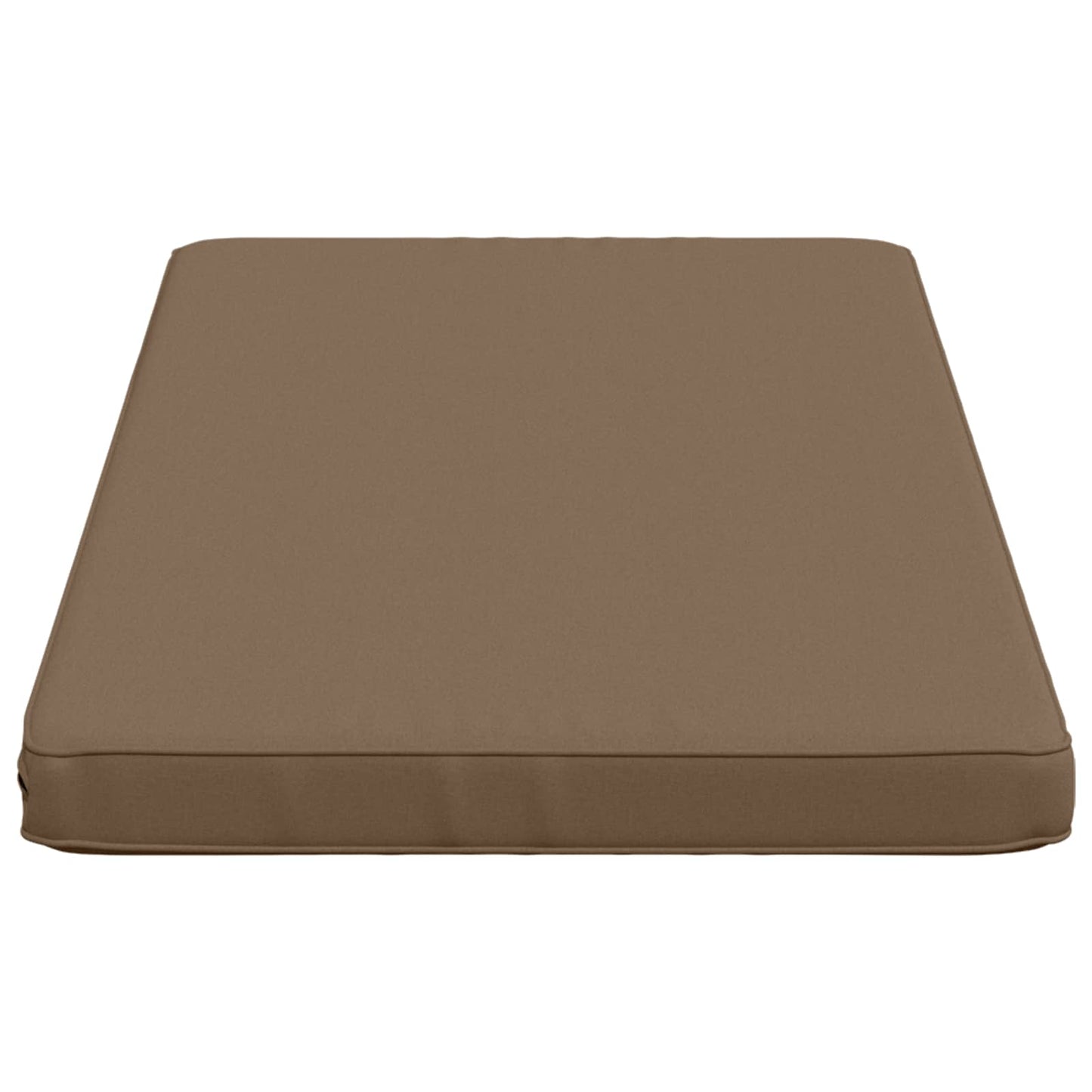 vidaXL 1-Piece Bench Cushion VUGHT 100% Polyester Taupe