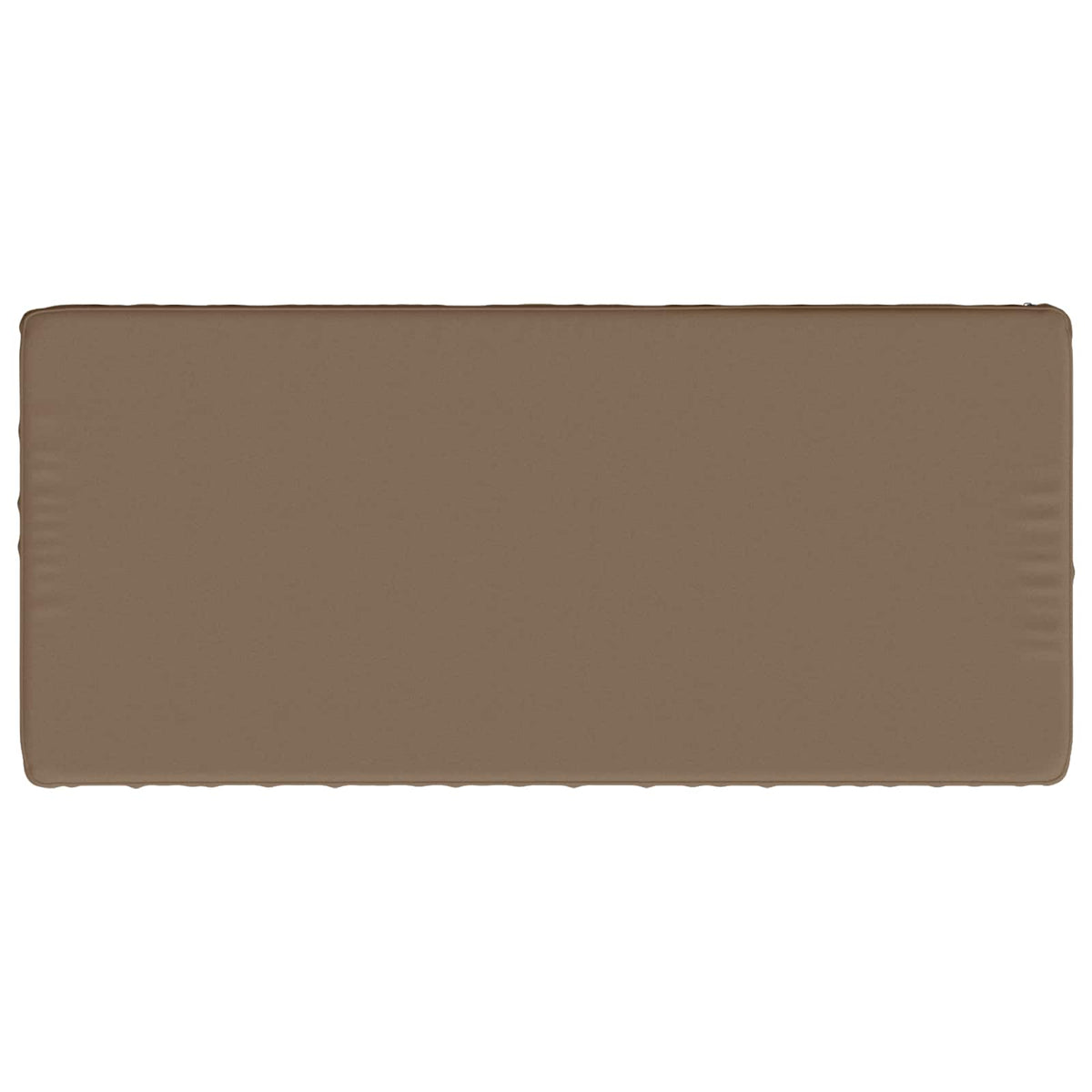 vidaXL 1-Piece Bench Cushion VUGHT 100% Polyester Taupe