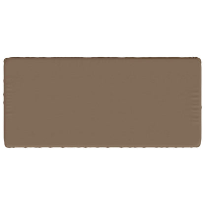 vidaXL 1-Piece Bench Cushion VUGHT 100% Polyester Taupe