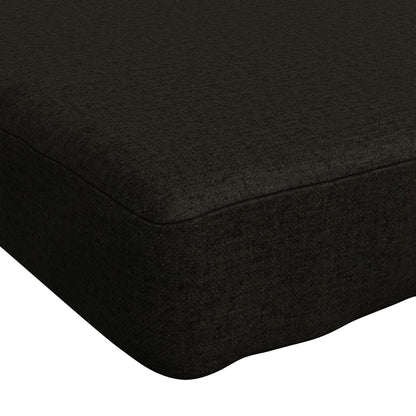 vidaXL 1-Piece Bench Cushion VUGHT 100% Polyester Black