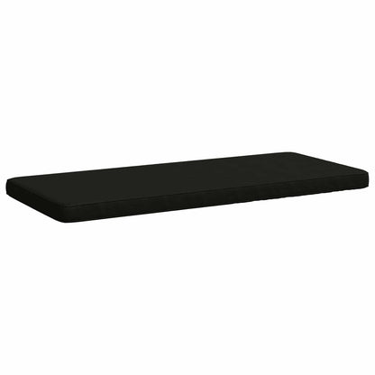 vidaXL 1-Piece Bench Cushion VUGHT 100% Polyester Black