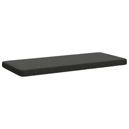 vidaXL 1-Piece Bench Cushion VUGHT 100% Polyester Anthracite